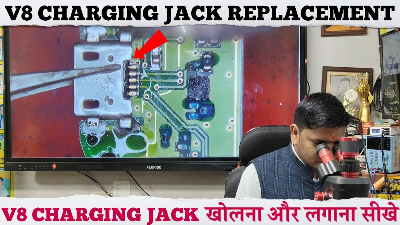 V8 Type Charging Jack Replacement Full Process Step by Step | V8 Type ...