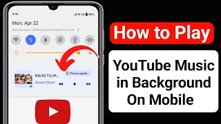 How to Play YouTube Music in Background on Mobile (2024) | How to Listen to YouTube with Screen Off.