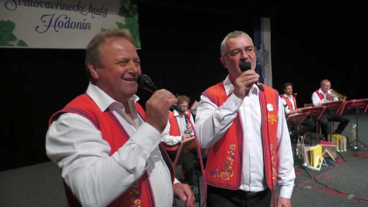 HODONÍN-SVATOVAVŘINECKÉ HODY 2023-DH Bojané má šikovné zpěváky