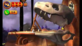 Donkey Kong Country Returns 3D - Cliff - Sticky Situation