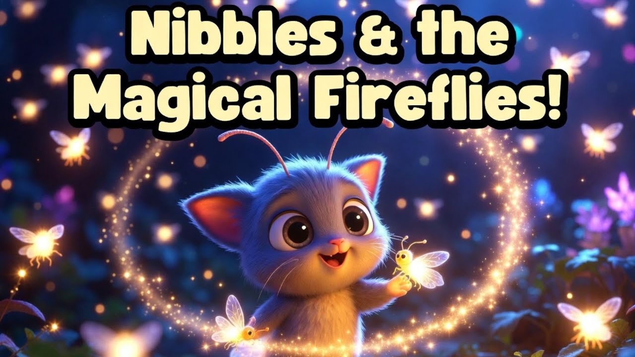 Nibbles Meets the Magical Fireflies | Imagination & Learning for Kids | Little Kids Hubb |