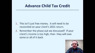 Advance Child Tax Credit...Should You Turn It Down