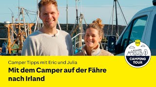 HUK-Camper  – Tipps & Tricks für die Reise mit der Fähre nach Irland | 30sec