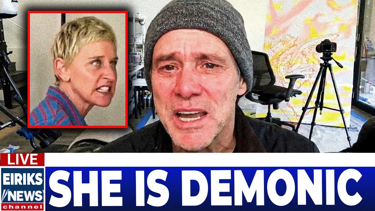Jim Carrey Chilling Warning About Ellen Degeneres GOES Viral