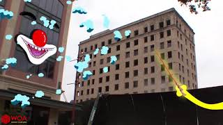 Extreme Dangerous Building Demolition Skills, Heavy Equipment Excavator Machines Destroy Building