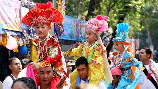 Poi Sang Long Festival 2023 at Wat Ku Tao (Ku Tao Temple) Chiang Mai, Thailand