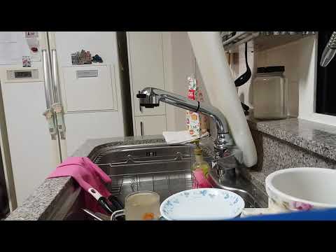 do the dishes  1분설거지  洗餐具