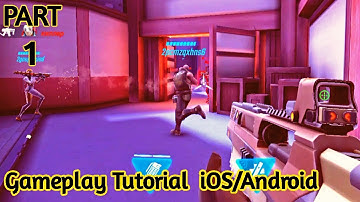 SHADOWGUN WAR GAMES - Walkthrough Gameplay Tutorial PART 1 | iOS/Android