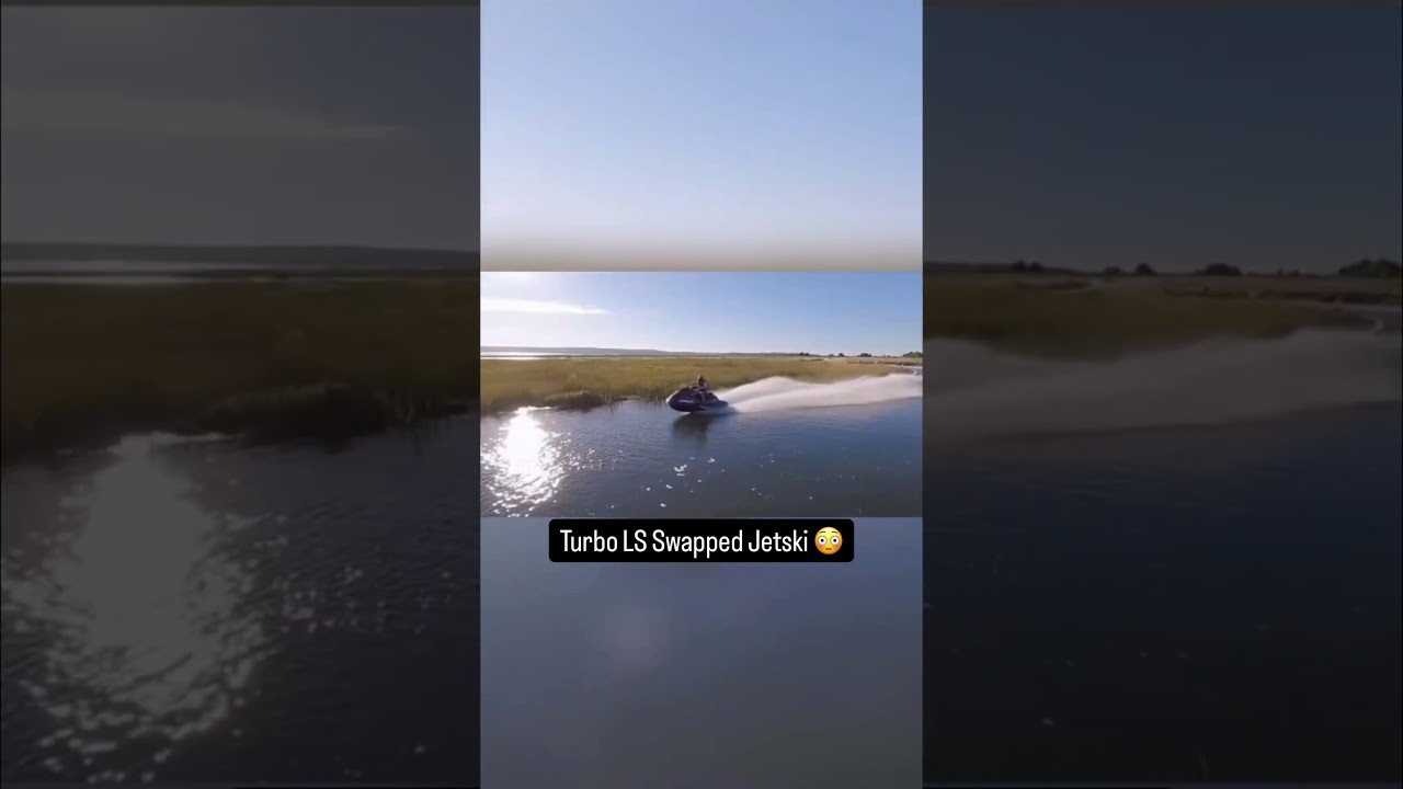 🔥 You Can Put An LS Motor In Literally Anything… This Turbo LSX V8 JetSki Sounds Absolutely INSANE!