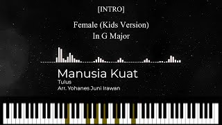 Manusia Kuat - Karaoke - Female (Kids) Version Arr. Yohanes Juni Irawan