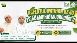 🔴 PP. AL FAQIHIL MUQADDAM II BERSHOLAWAT BERSAMA HABIB THOHA AL JUFRI & HABIB FAHMI AL MUTHAHAR