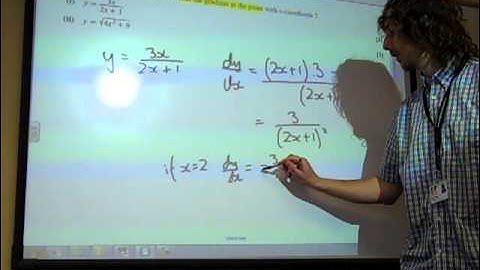 C3 OCR Differentiation January 2013 q1