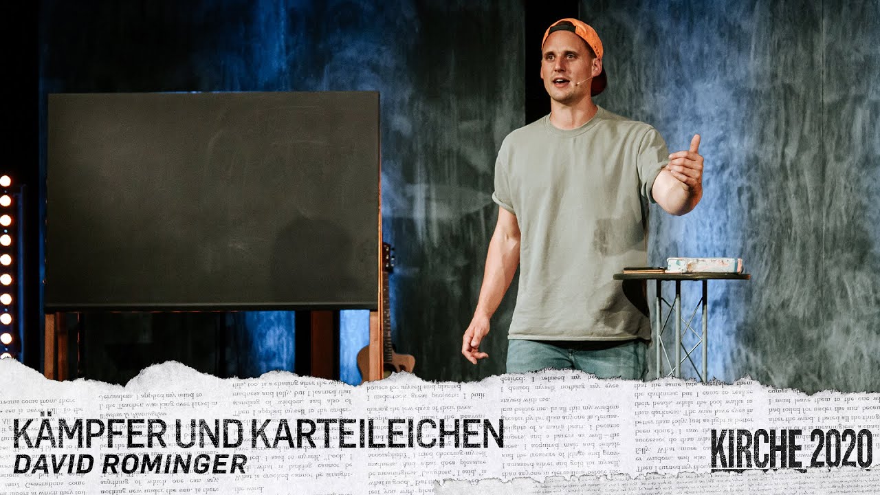 David Rominger Kirche 2020 - Kämpfer & Karteileichen (David Rominger) - YouTube