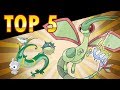 TOP 5 POKÉMON QUE MERECÍAN MEGA-EVOLUCIÓN