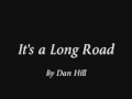 Dan hill  its a long road  lyrics