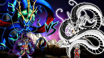 Kaido V4 OP (all form) (New) VS Goku DBS V3.5 OP (all form) in Jump Force Mugen