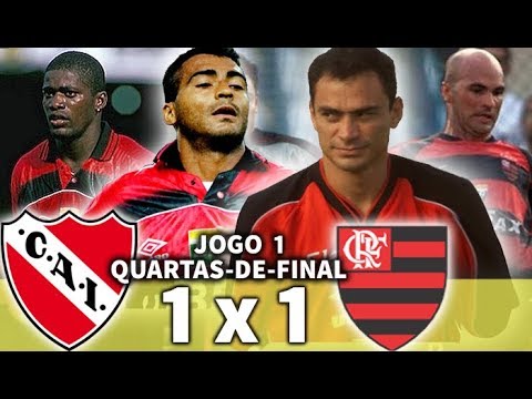 INDEPENDIENTE 1 X 1 FLAMENGO | COPA MERCOSUL 1999 ...