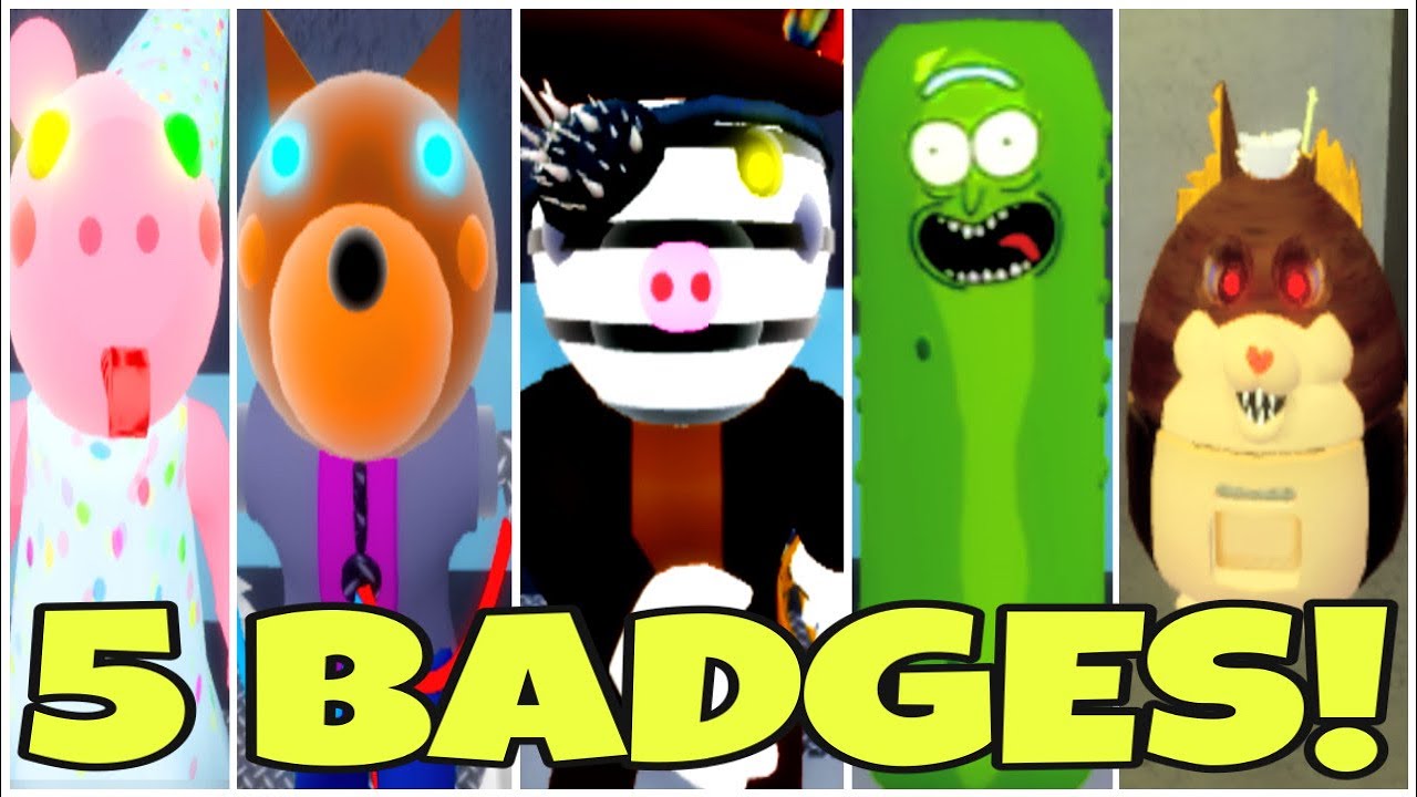 How To Get All 5 Badges In Accurate Piggy Roleplay By Tenuousflea Roblox Youtube - roblox piggy rp all badges