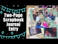 Scrapbook Two Pages with Shalon