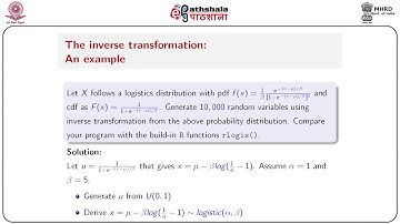 Generation of Random Variables