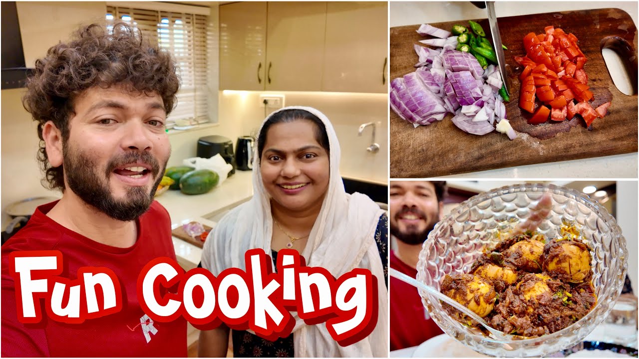 Fun Cooking Vlog With Suhana 🤣 | Egg Roast Recipe 😋 | Mashura’s Challenge Day - 7 | Daily Vlog 😍