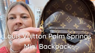 COMPARISON * NEW vs OLD zipper louis vuitton palm springs mini