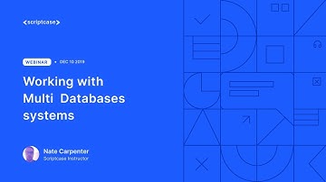 Scriptcase - Working with Multi  Databases systems