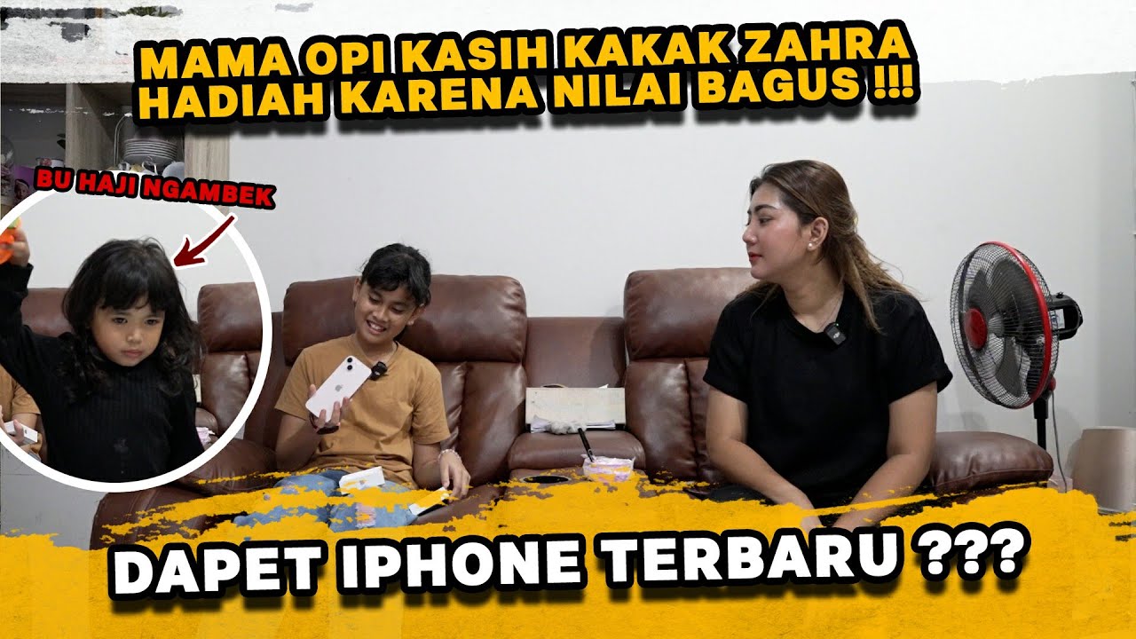 DAPAT NILAI BAGUS !!! TEH NOVI KASIH KAKAK ZAHRA HADIAH ??? | PRATIWI NOVIYANTHI
