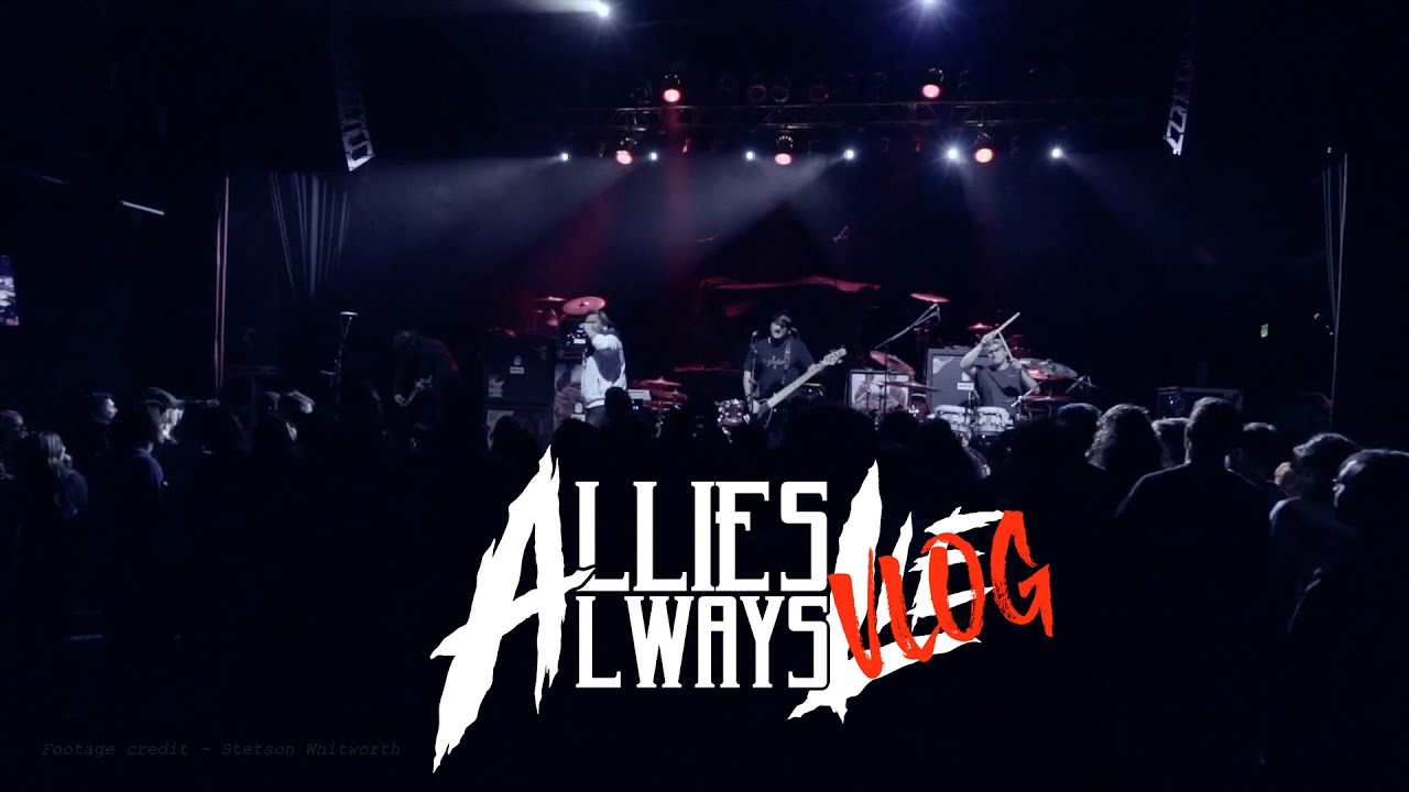 Opening for Issues and Polyphia/Studio Time - Allies Always Vlog - YouTube