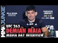 Demian Maia says this could be his final fight | UFC 263 media day