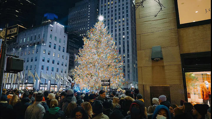 2022 Chiristmas Night View | Time Square | Rockefeller Center | Music Hall | Saks Fifth Avenue