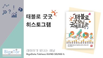 태블로 히스토그램 차트 만들기 [태블로굿모닝굿애프터눈]