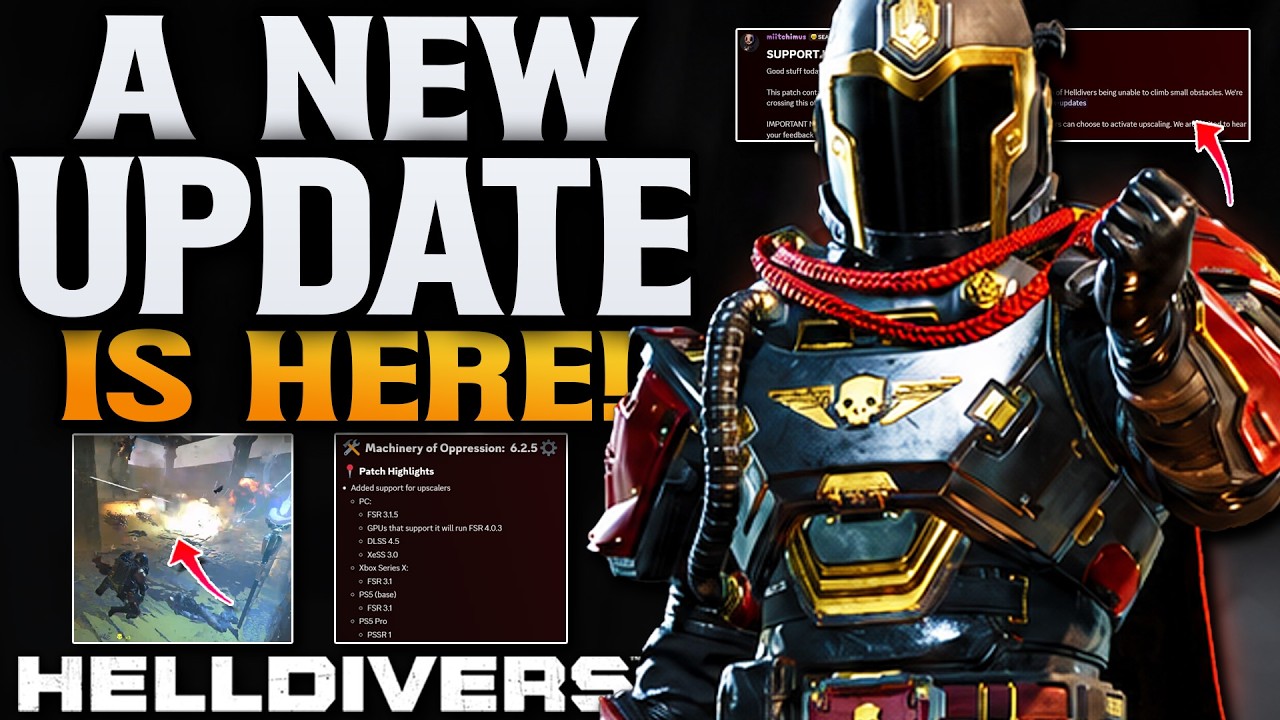 Helldivers 2 HUGE Performance Patch Update! - YouTube