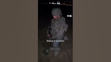 Israeli soldier dedicates explosion in Gaza to army 