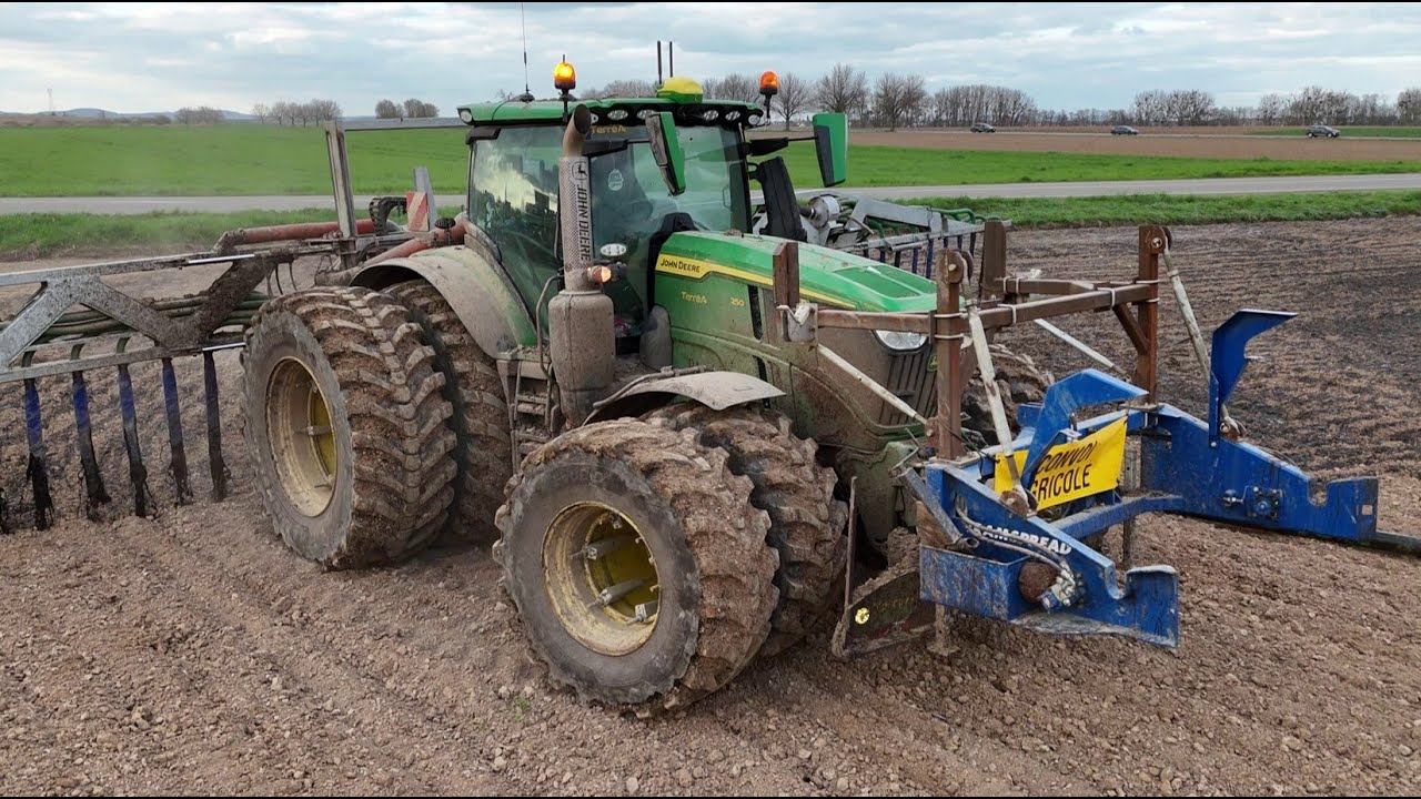 Epandage Sans Tonne De Digestat 2025 | John Deere 6R250