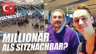 Gratis Taxi zum Flughafen & Millionär als Sitznachbar?