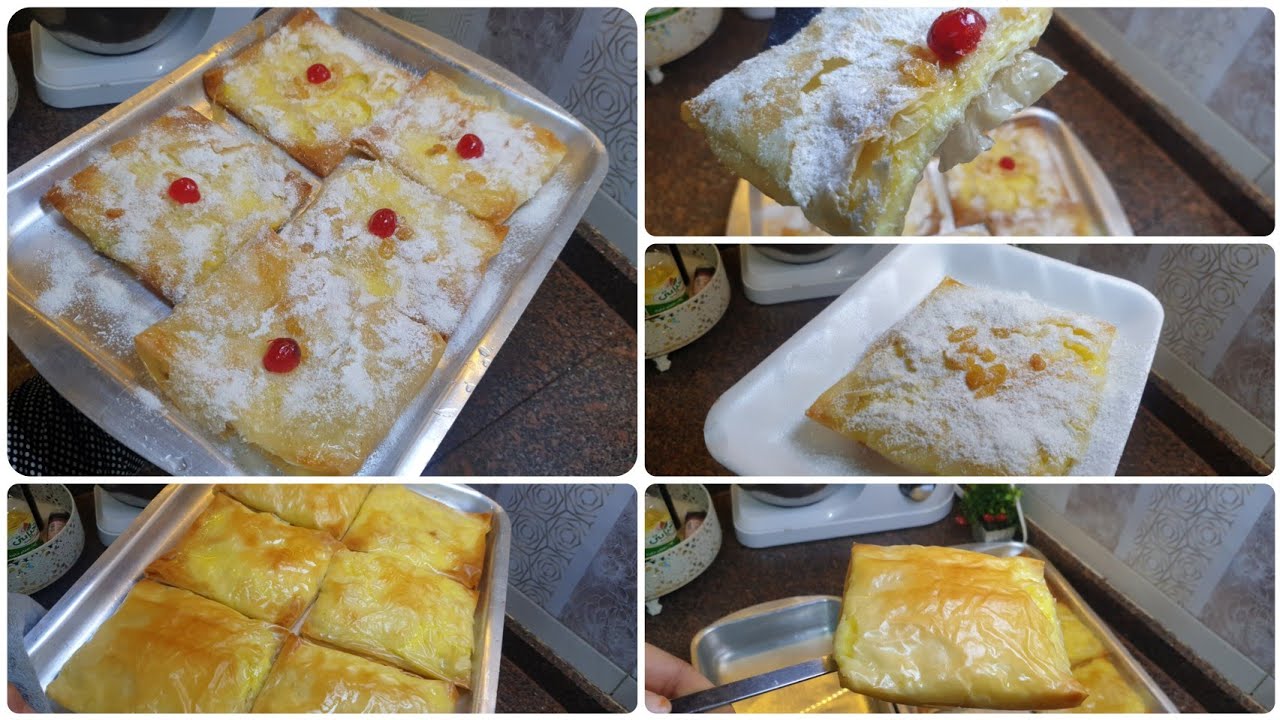 فطير محشي كريمة😋في عشر دقايق بس  تجهزية 👌لذيذ جدا والزباين عندي  بينهبلو علية مع التكلفة وسعر البيع