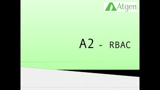 A2   RBAC with Web Interface