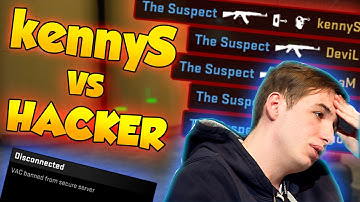 CS:GO - kennyS vs HACKER - Matchmaking w/ nV_DEVIL