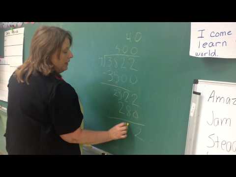 Division expanded notation