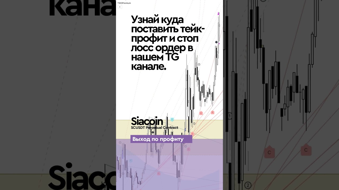 Торговый сигнал по криптовалюте Siacoin. 