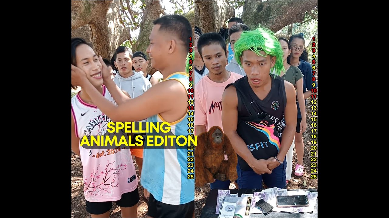 Nalito sila sa spelling sa giraffe hhahaha!! Spelling Animals Edition #islacamotesvibes