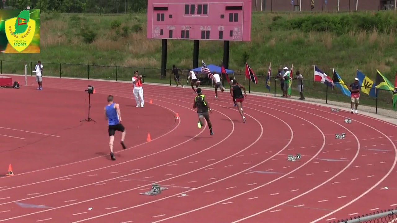 Atlanta Relays 2018 Men's 400m Race 2 YouTube