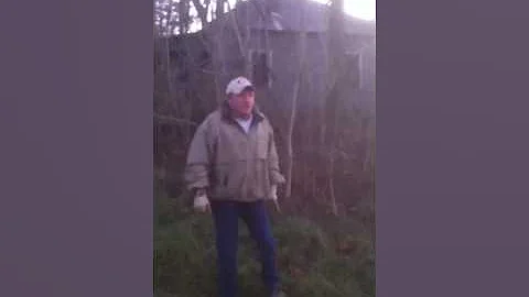 Roger plott at an old homeplace on plott town geor...