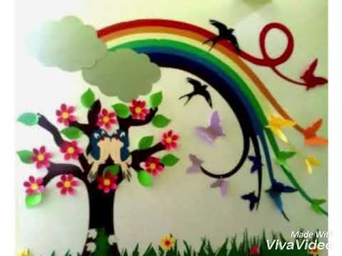 أفكار لتزيين ممرات وصفوف رياض الأطفال