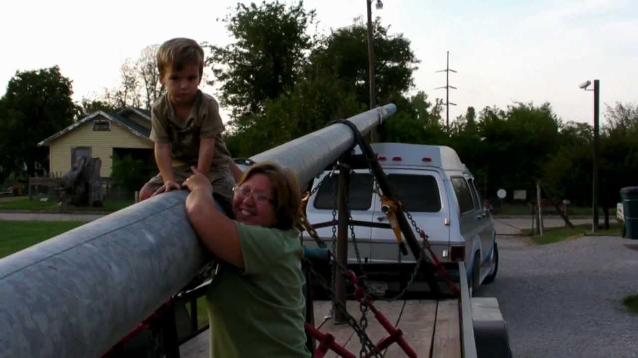 Bringing Home a Sailboat Mast