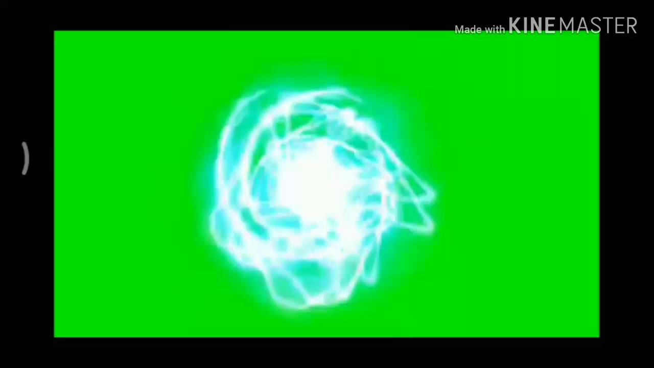 Energy ball green screen video VFX YouTube