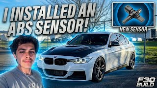 Installing Wheel Speed Sensor BMW F30 335XI 2015