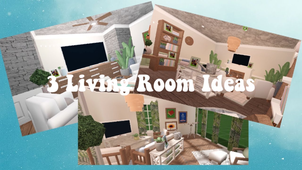 3 Living Room Ideas Roblox Bloxburg Youtube - roblox bloxburg great living rooms barron