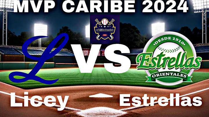Tigres del Licey VS Estrellas Orientales En MVP Caribe 2024